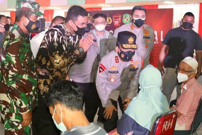 Pemko Medan Gelar Vaksinasi Massal Ini Target Walikota