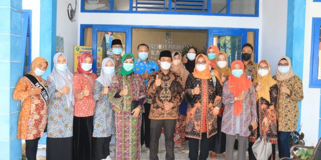 Targetkan Zona Hijau Wawali Ajak Lansia Sukseskan Vaksinasi dan Ingatkan Disiplin Prokes
