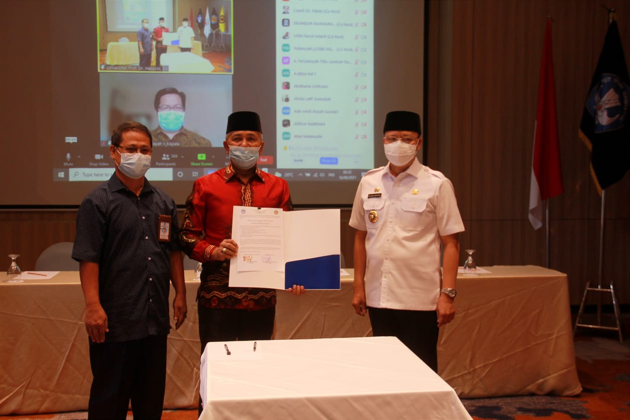 Semnas SIMKO UNIHAZ Gubernur Rohidin Tekankan Pentingnya Kompetensi dan Integritas Pemimpin