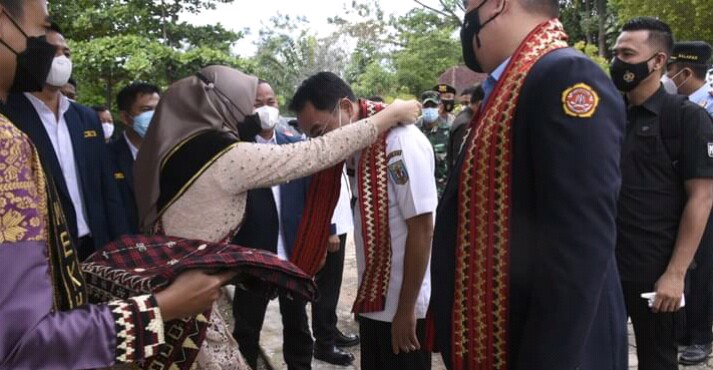 Bupati Way Kanan Kukuhkan Pengurus Karang Taruna