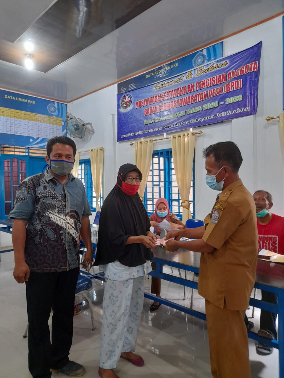 Desa Suka Mulia Salurkan BLT-DD Gelombang II Tahun 2021