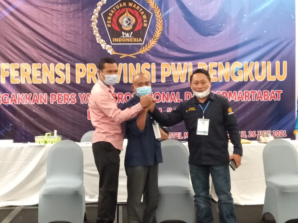 Kantongi 142 Suara Marsal Abadi Melenggang ke Ketua PWI Bengkulu