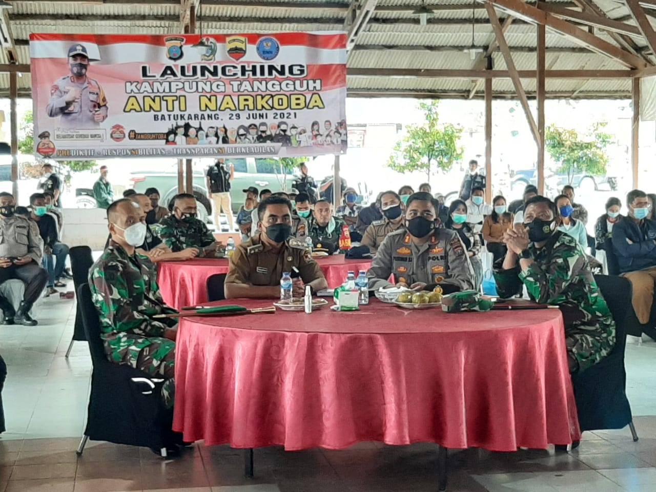 Launching Kampung Tangguh Ini Kata Wabup dan Kapolres Tanah Karo