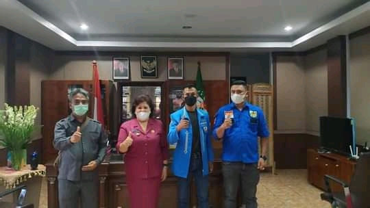Bupati Karo Sambut Baik Audensi Panitia Musda KNPI Ke-14