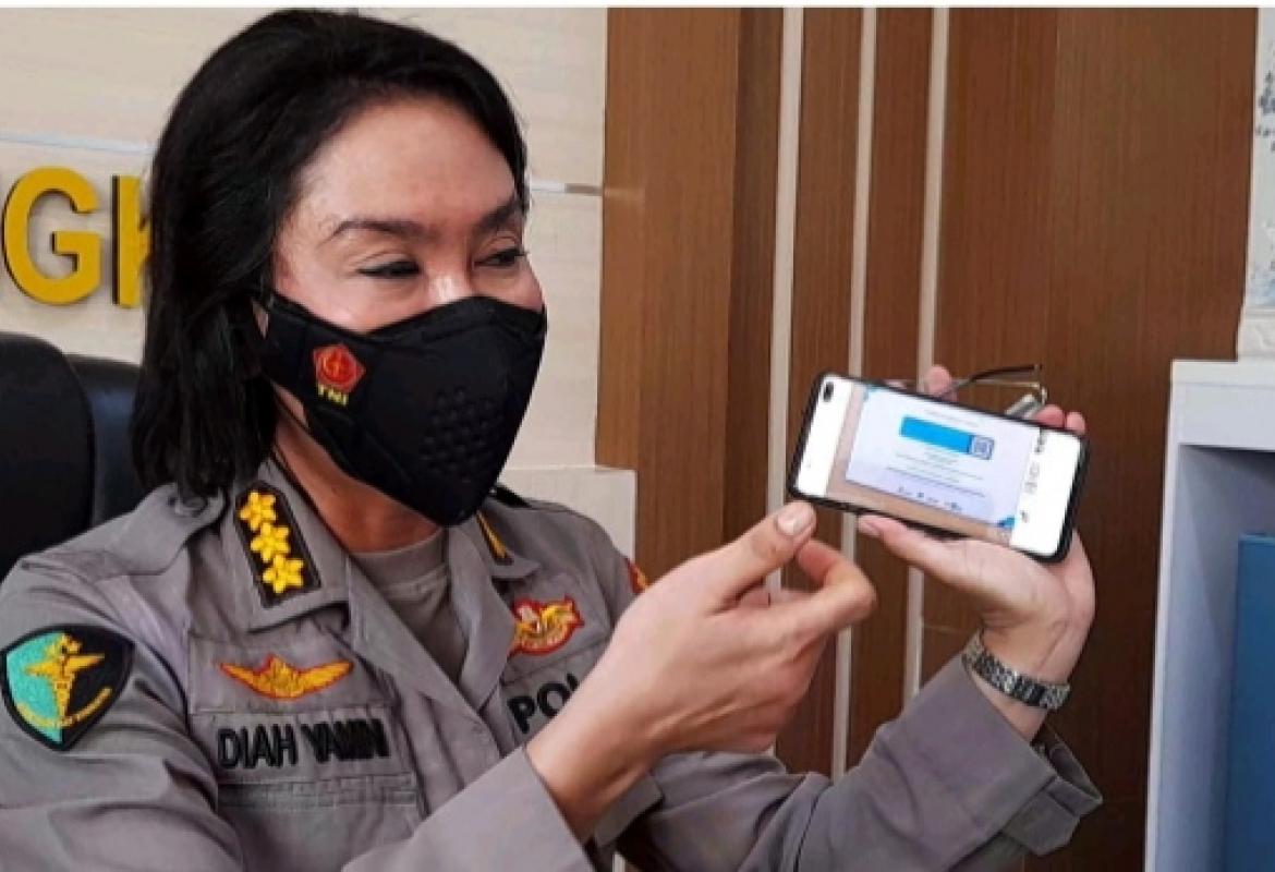 Biddokes Polda Bengkulu Inovasi Daftar Online Vaksinasi Covid-19
