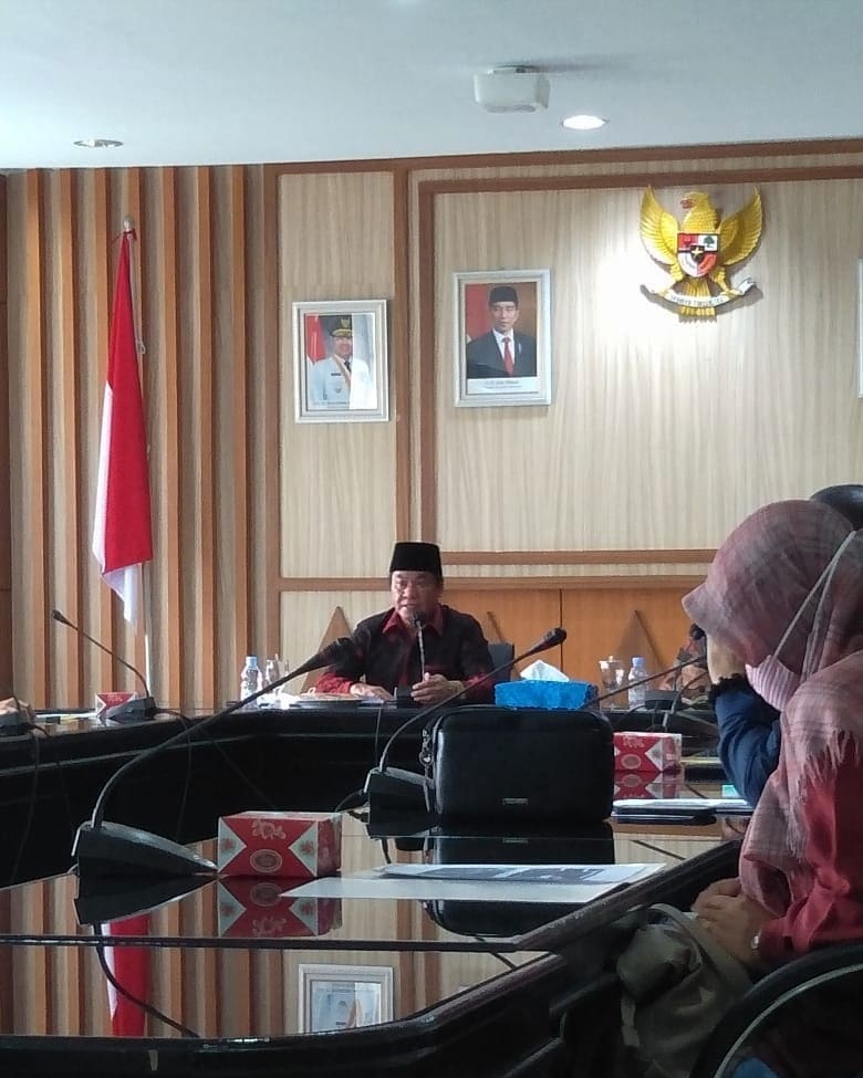 Wagub Pimpin Rapat Rencana Pembiayaan PD Bimex