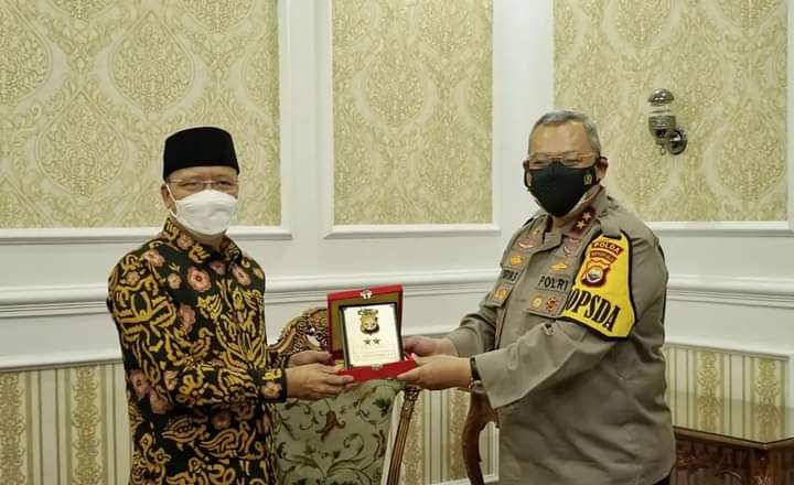 Gubernur Rohidin dan Kapolda Bersinergi Penuh Lawan Covid-19