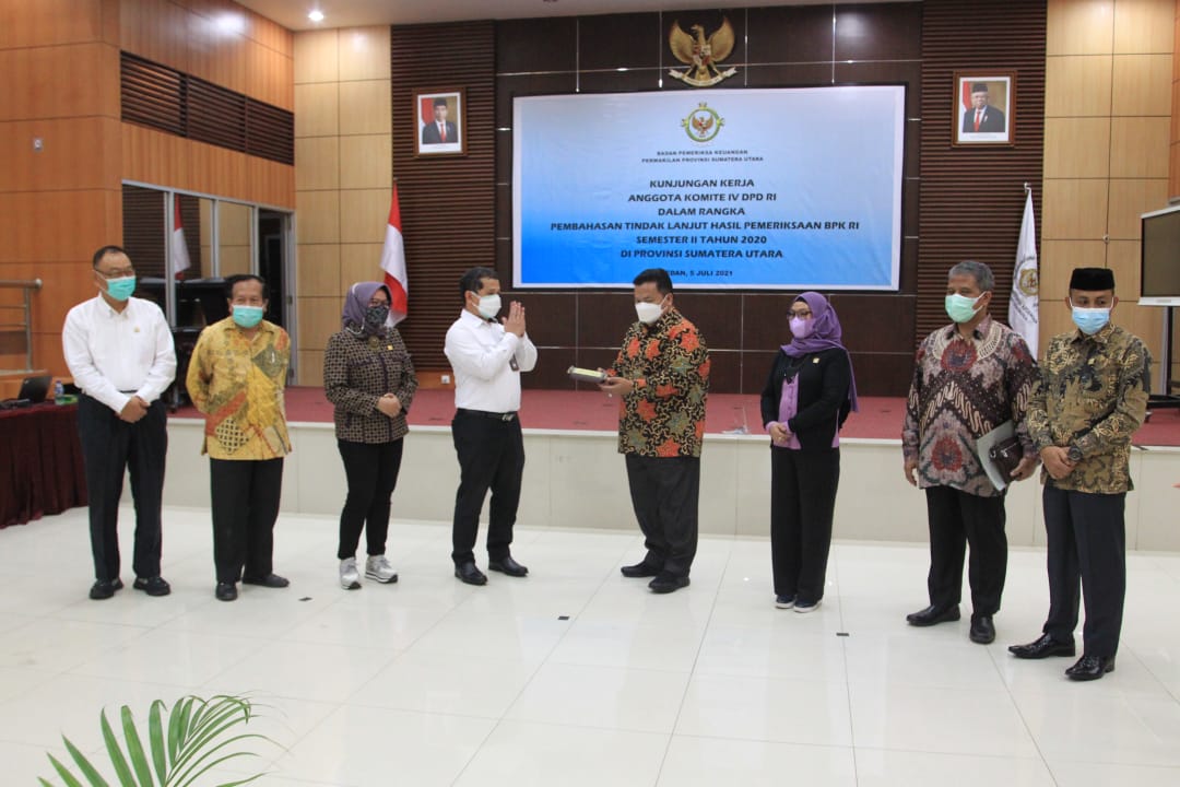 DPD RI Dorong Daerah di Sumut Raih Opini Terbaik Oleh BPK