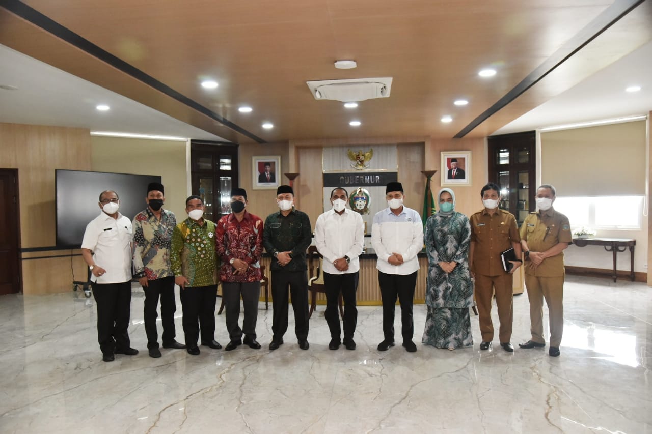 MABMI Sumut Audensi Ke Gubsu Edy Zahir : Ornamen Melayu Harus Dikembalikan di Sumut