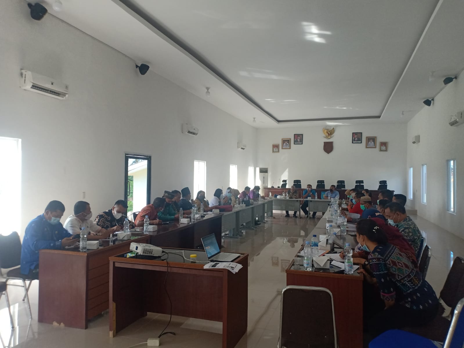 Pemkab Bersama Polres Batu Bara Gelar Rakor Pelaksanaan Vaksinasi Tahap II