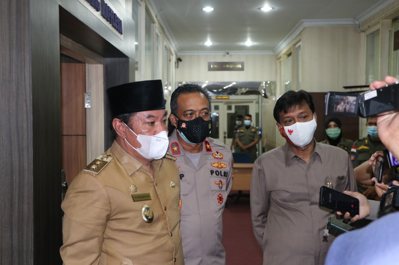 Rapat Bersama Forkopimda, Pemprov Bengkulu Siap Berlakukan PPKM