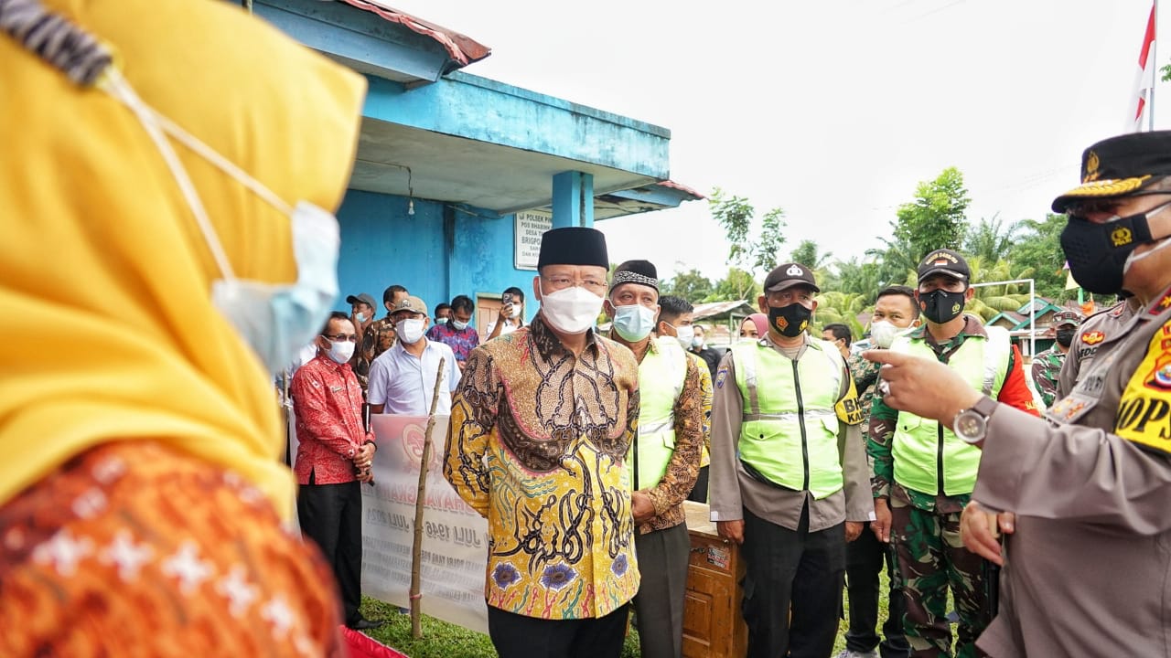 Edukasikan Pentingnya Disiplin Prokes Gubernur Rohidin Ajak Ulama Bersinergi 