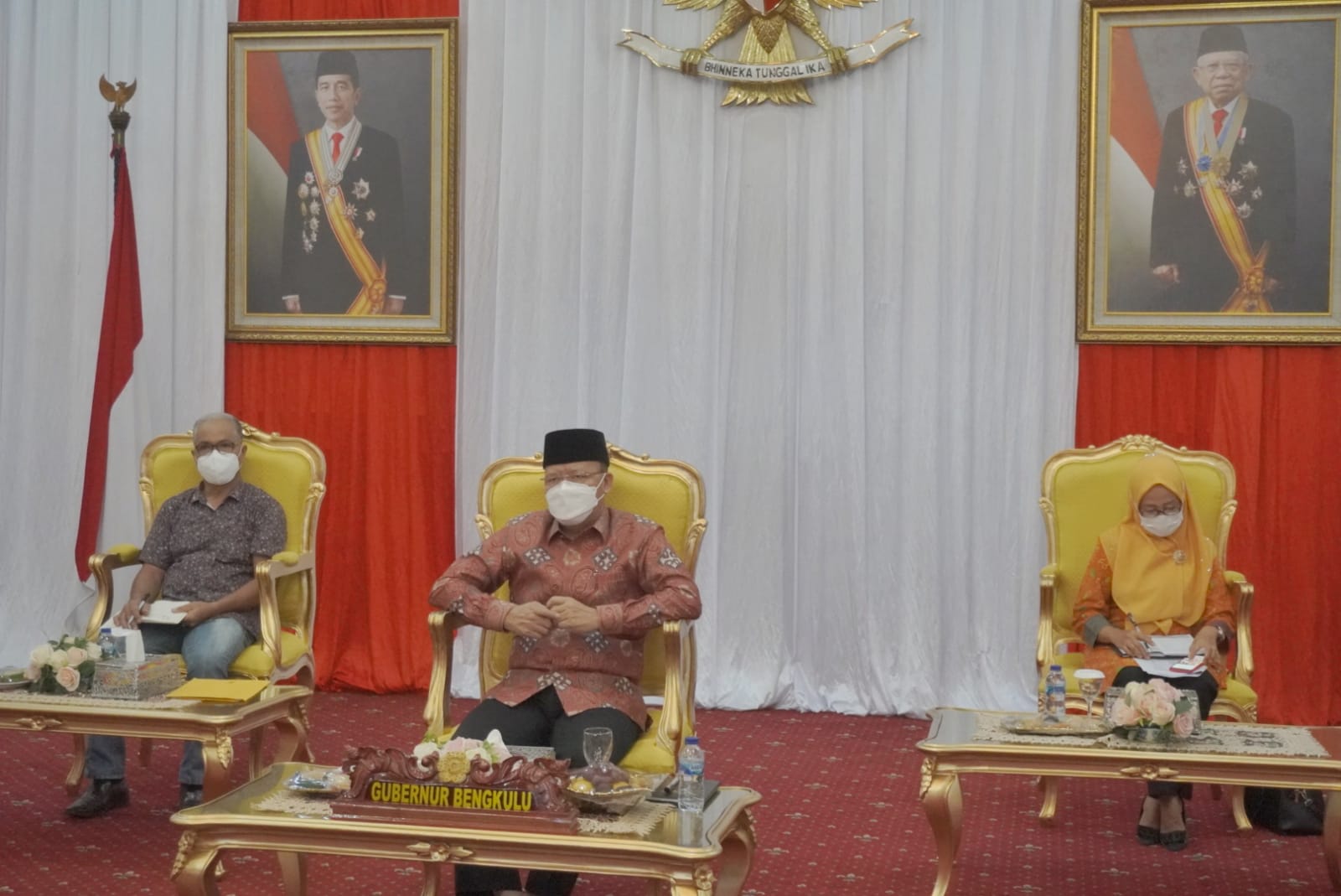 Rakor Evaluasi PPKM Berikut Intruksi Presiden RI ke Gubernur Rohidin