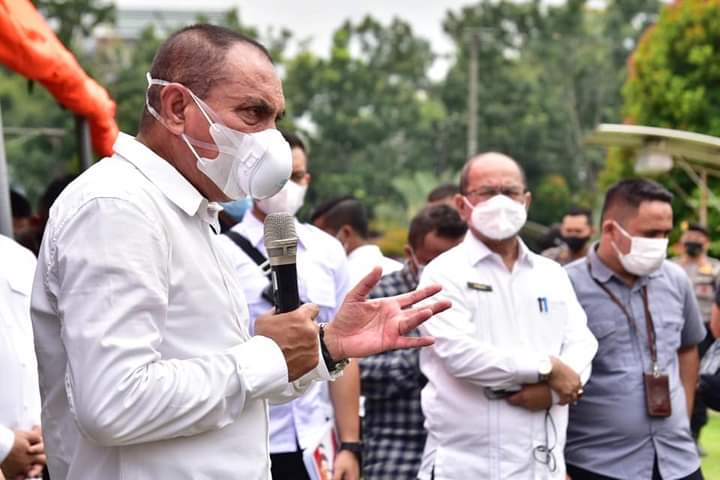 Resmikan Tempat Isoter Ini Harapan Gubernur Edy