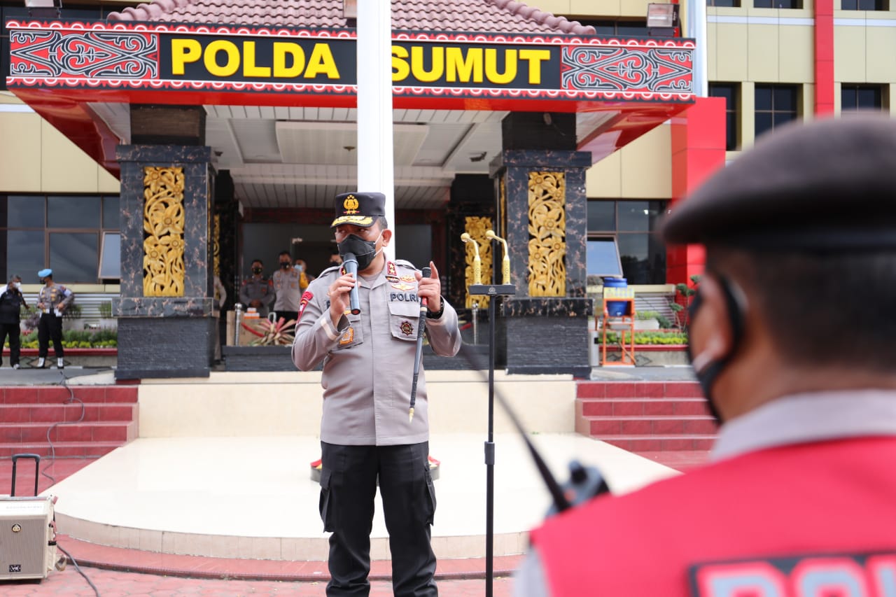 Kapolda Sumut : Sosialisasikan Prokes Dengan Baik Kepada Masyarakat
