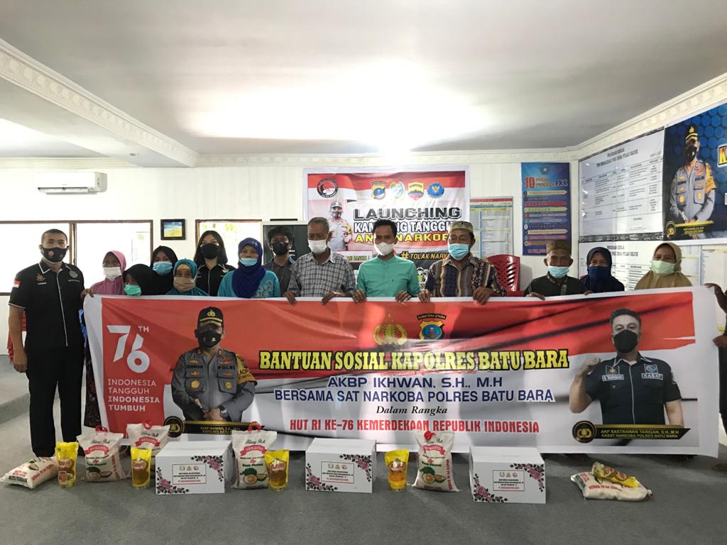 Satresnarkoba Bakti Sosial di Desa Tangguh Anti Narkoba