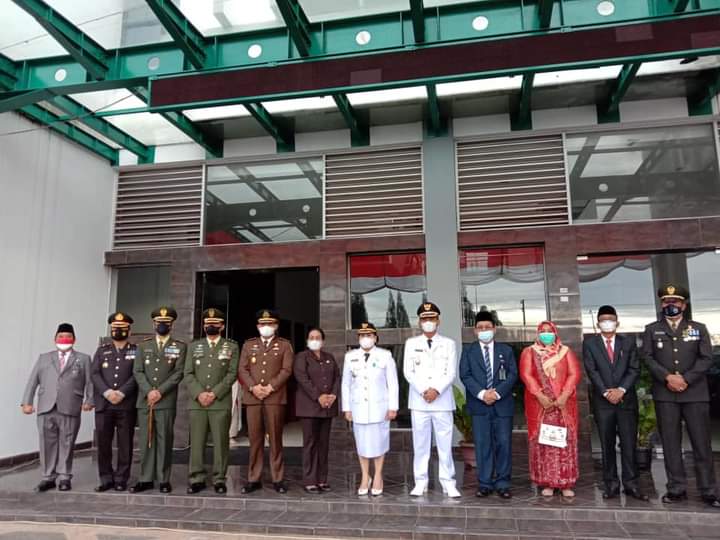 Forkopimda Karo Peringati Upacara HUT Ke 76 Kemerdekaan RI