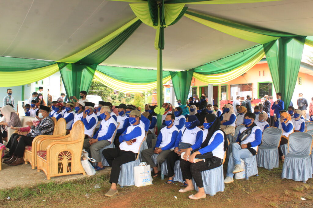 BKKBN Bengkulu Bersama Komisi IX DPR RI Melaksanakan  Kegiatan  Sosialisasi Di Desa Pondok Kelapa Kabupaten Bengkulu Tengah