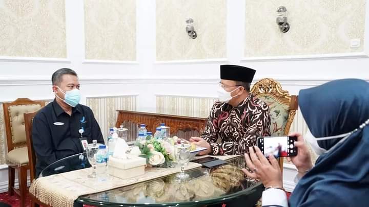 Gubernur Rohidin Terima Audiensi Kepala BPOM yang Baru