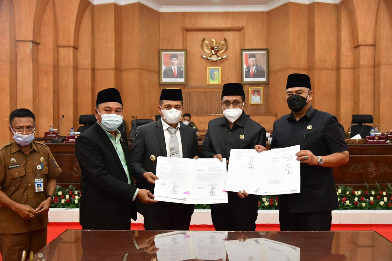 DPRD Batu Bara Setujui Ranperda PAPBD TA 2021 dan Pembentukan Perangkat Daerah