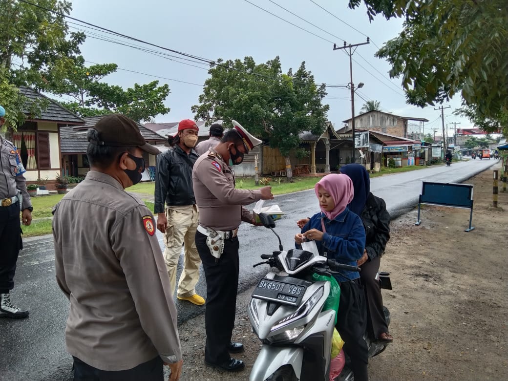 Personil Gabungan Polres Batu Bara Gelar Operasi Yustisi