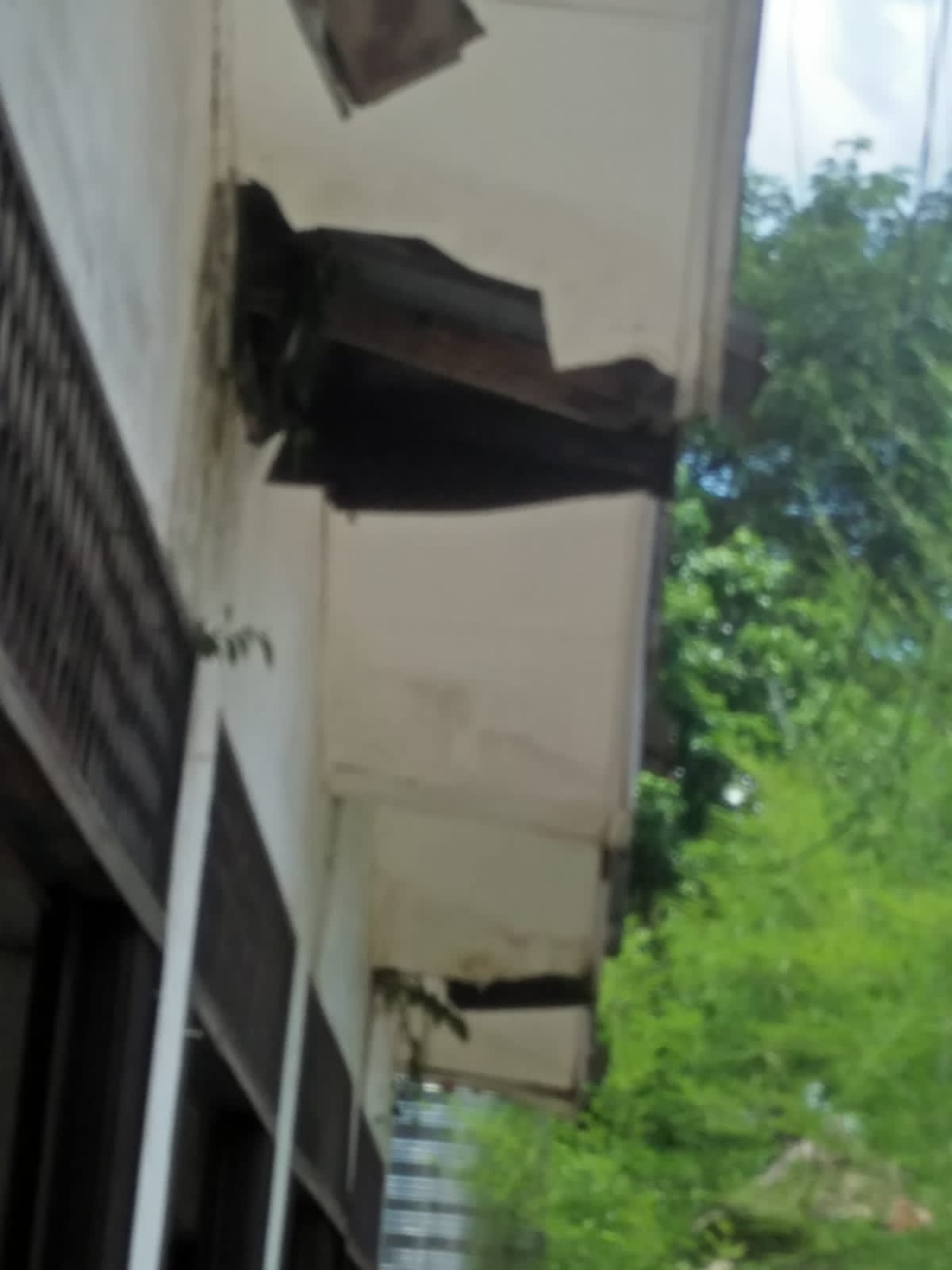 Baru Setahun Direnovasi Rumdin Bupati Labuhanbatu Diwarnai Pemandangan Plafon Jebol