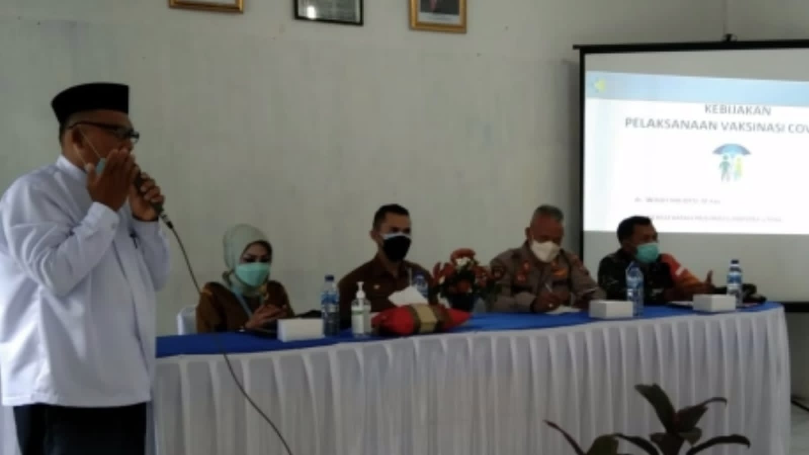 Kecamatan Lubuk Pakam dan Dinkes Sumut Adakan Kegiatan Kebijakan Vaksinasi Covid-19