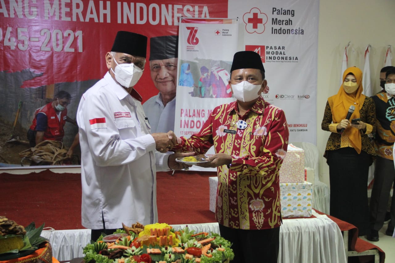 Sekdaprov Sampaikan Apresiasi dan Terima Kasih Atas Dedikasi PMI