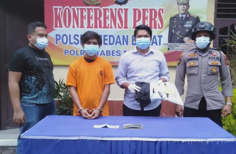 Polsek Medan Barat Tangkap Pelaku Pencurian Dengan Kekerasan 