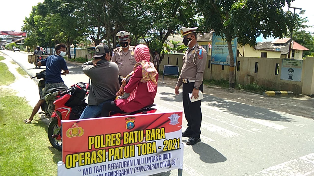 Polres Batu Bara Laksanakan Operasi Patu Toba 2021