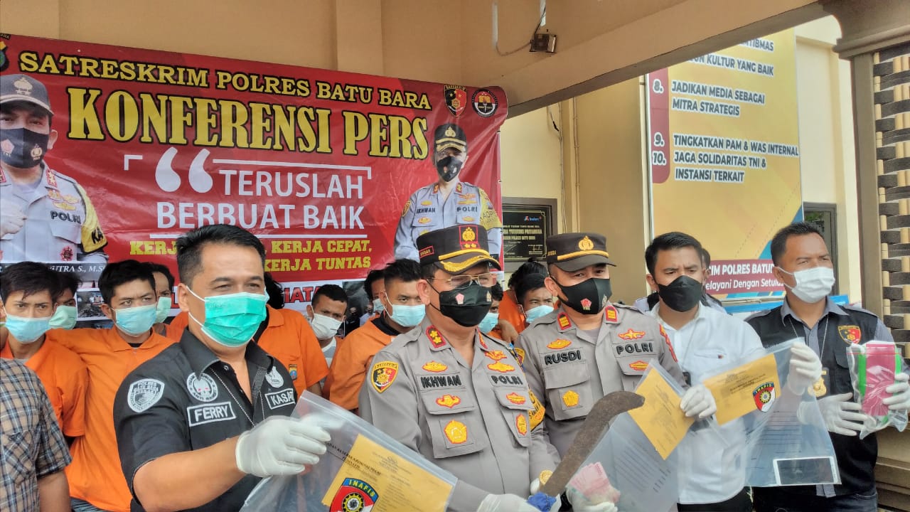 Sasaran Wanita Kawanan Begal Berhasil Dilumpuhkan Polres Batu Bara