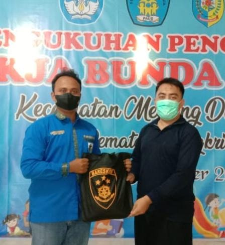 Calon Ketua KNPI Batu Bara Fadli Mahsan Salurkan Sembako Kabareskrim Polri