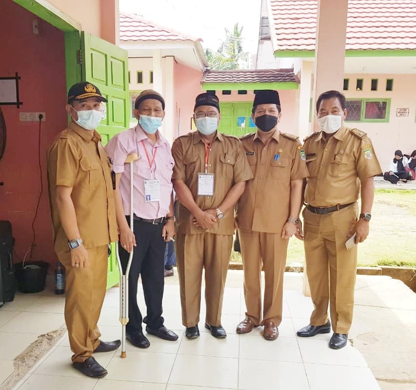 Sekda Monitoring Seleksi P3K Di SMKN 3 Seluma