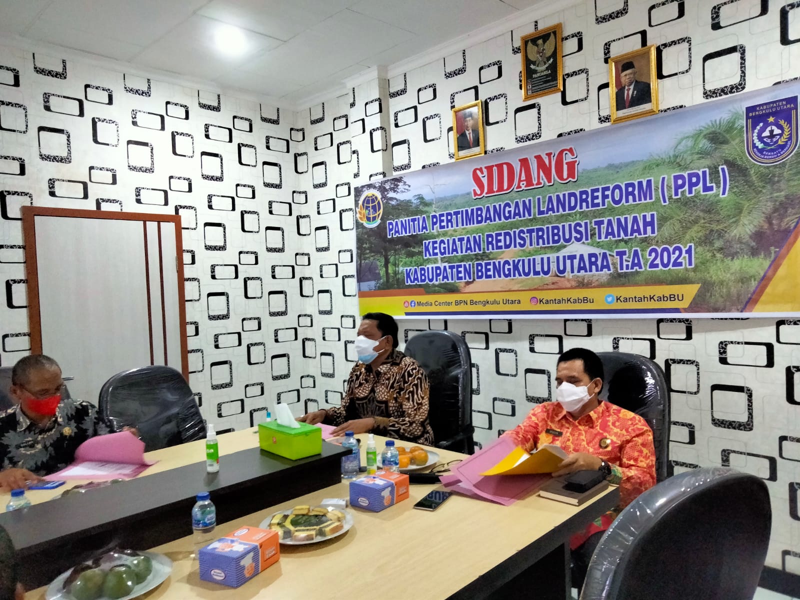 Upayakan Hak Tanah Masyarakat Bupati Mian Pimpin Rapat LPPL