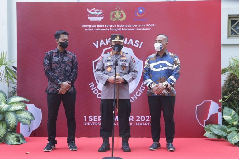 Kapolri : Ayo Pakai Masker dan Segera Vaksin