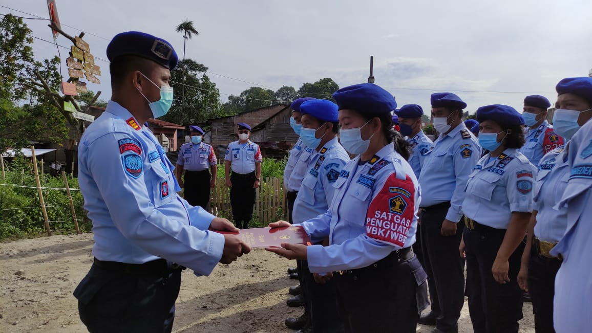 Rutan Kabanjahe Deklarasi Zero Halinar 16 Pegawai Dapat Penghargaan