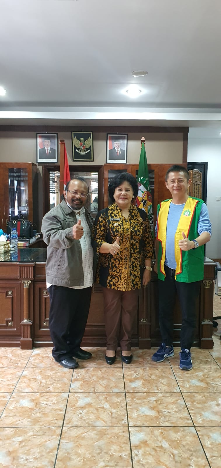 Bupati Karo Terima Audiensi Perkumpulan Sosial Persaudaraan Yap Budi Luhur
