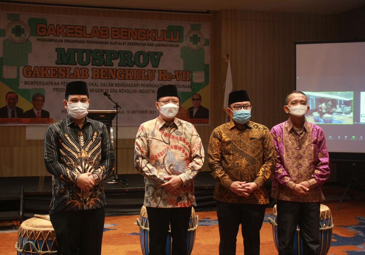 Gubernur Rohidin Minta Gakeslab Kawal Produsen Alat Kesehatan