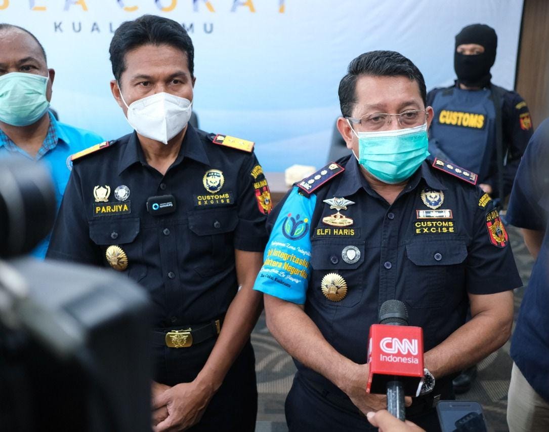 Kepala Bea Cukai Bandara Kualanamu Gagalkan Penyeludupan Narkotika 