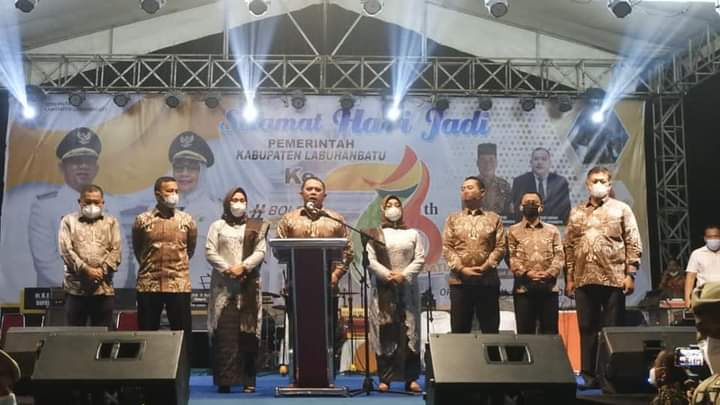 Ajak Ikuti Vaksinasi Bupati Labuhanbatu Minta Masyarakat Datangi Dinkes 