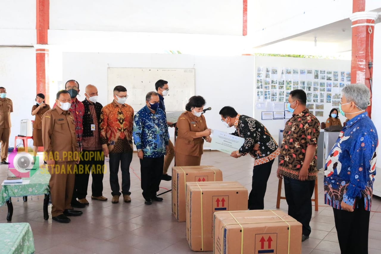 Bupati Karo Apresiasi Bantuan CSR Dari Perusahaan Korea