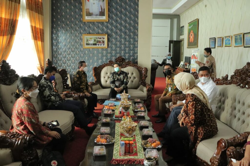 SEKDA Bengkulu Tengah Sambut Baik Kunjungan Deputi II Bidang Pembangunan Manusia