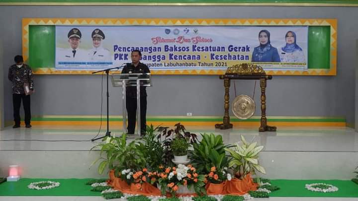 Bupati Labuhanbatu Hadiri Pencanangan Baksos Kesatuan Gerak PKK