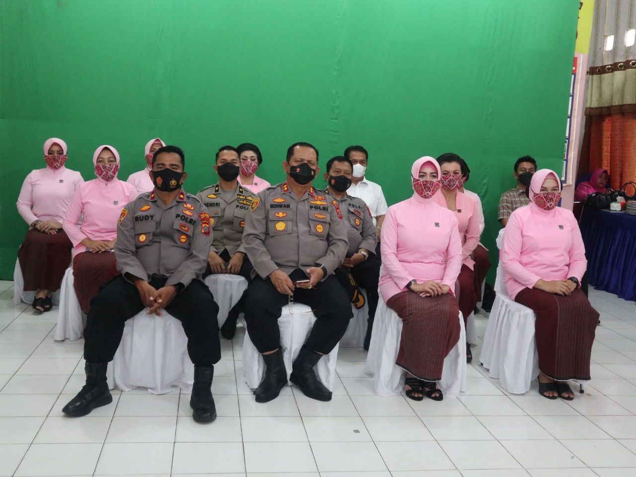 Polres Batubara Ikuti Peringatan HKGN Ke-69 Secara Virtual