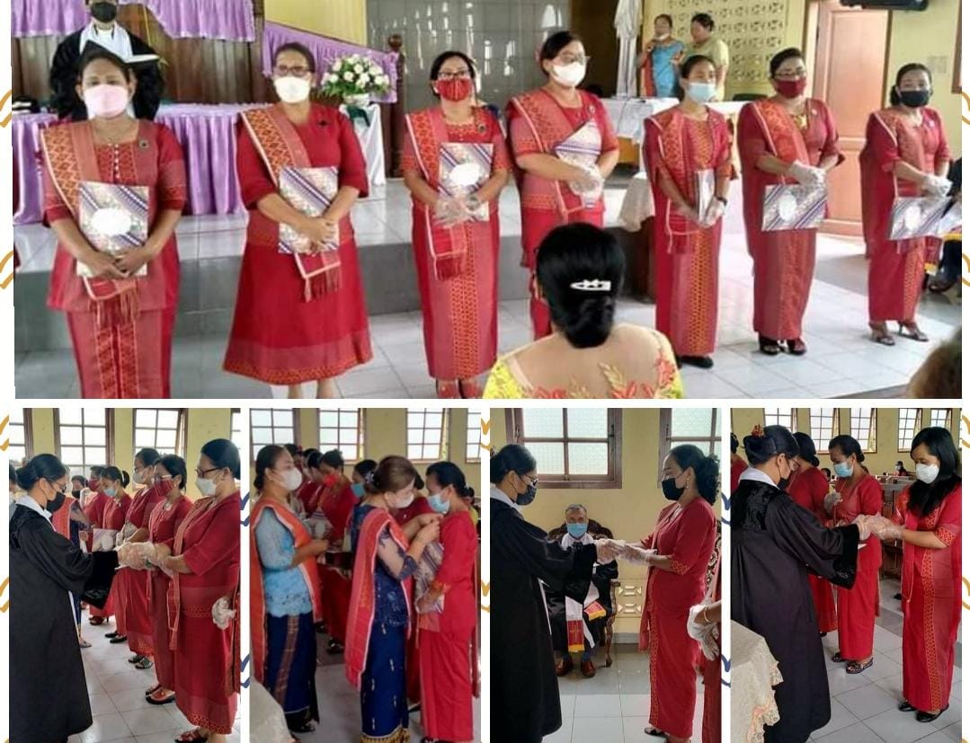 Pengurus Moria GBKP Runggun Pancur 9 Batukarang Kuta Dilantik