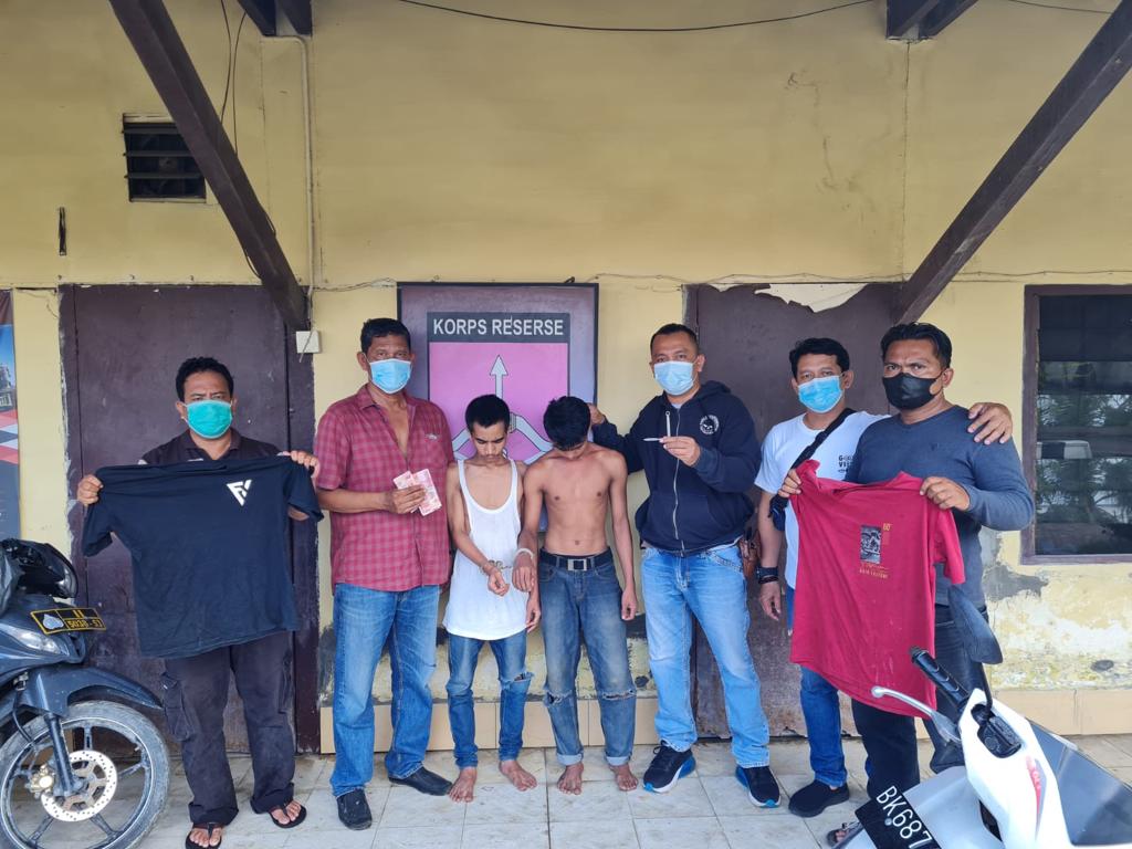 Kurang Dari 24 Jam Polres Pelabuhan Belawan Ringkus Pelaku Curanmor