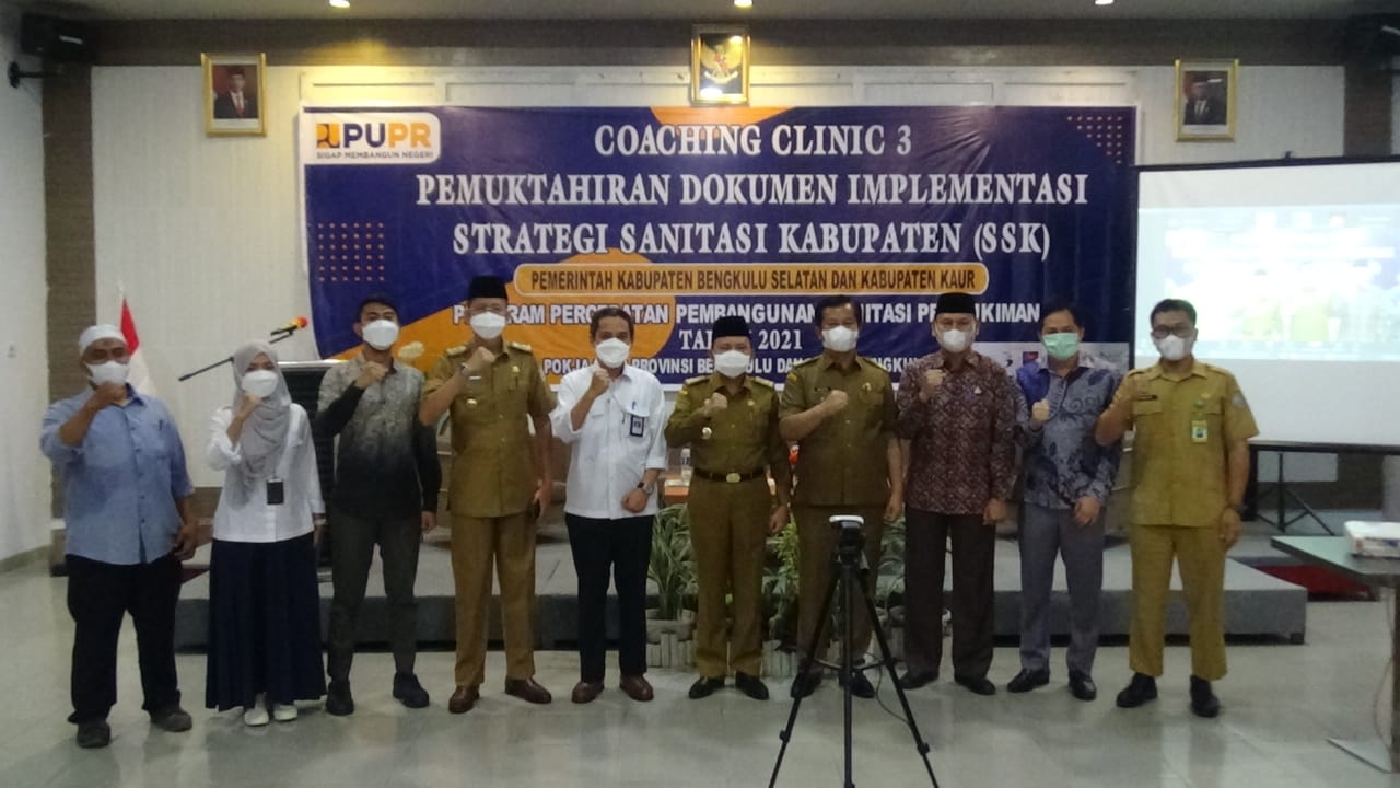 Coaching Clinic 3 Percepatan Pembangunan Sanitasi Permukiman Kembali Digelar