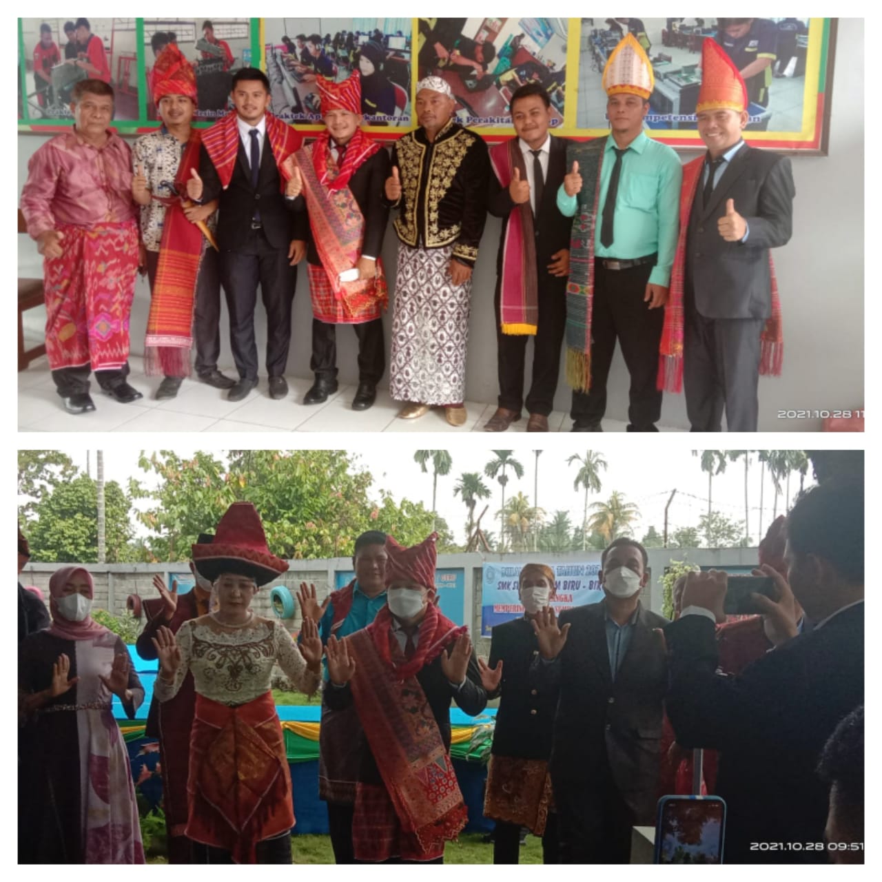 SMK Yapim Biru Biru Peringati Hari Sumpah Pemuda dengan Meriah