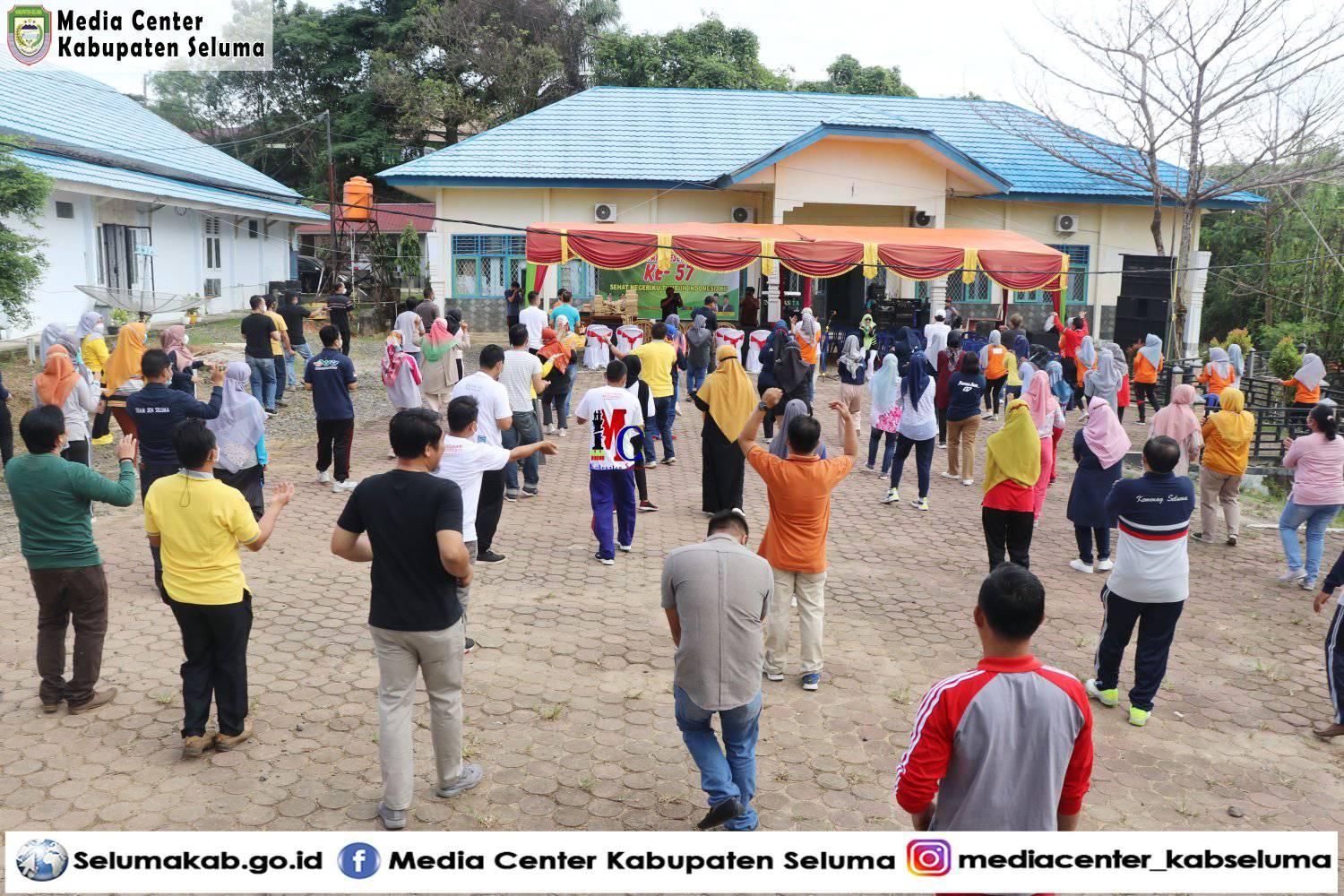 Peringati Hari Kesehatan Nasional Ke-57 Di Kabupaten Seluma