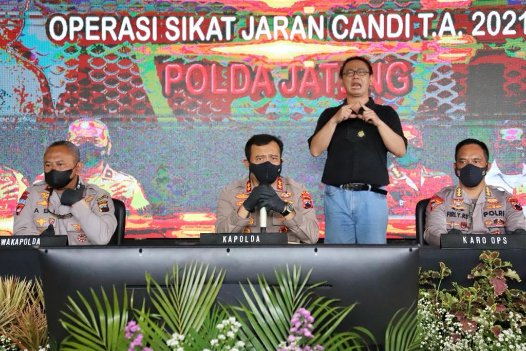 Kapolda Gelar Hasil Operasi Sikat Jaran Candi 325 Pelaku Ditangkap
